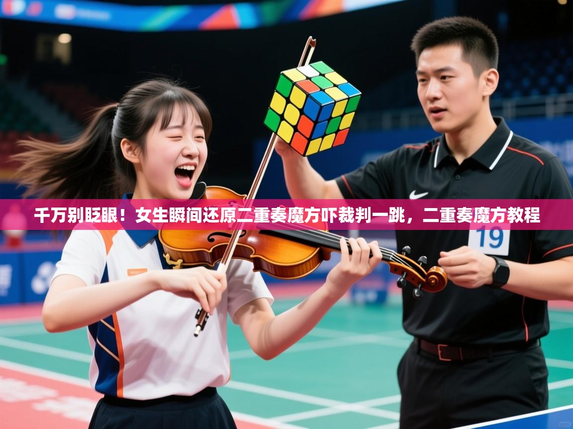 2025开云体育入口注册千万别眨眼！女生瞬间还原二重奏魔方吓裁判一跳，二重奏魔方教程  第1张