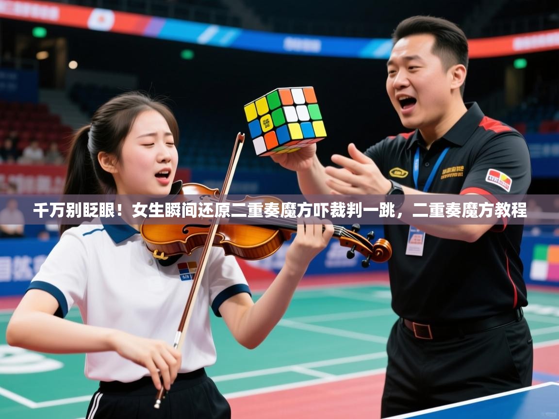 2025开云体育入口注册千万别眨眼！女生瞬间还原二重奏魔方吓裁判一跳，二重奏魔方教程  第2张