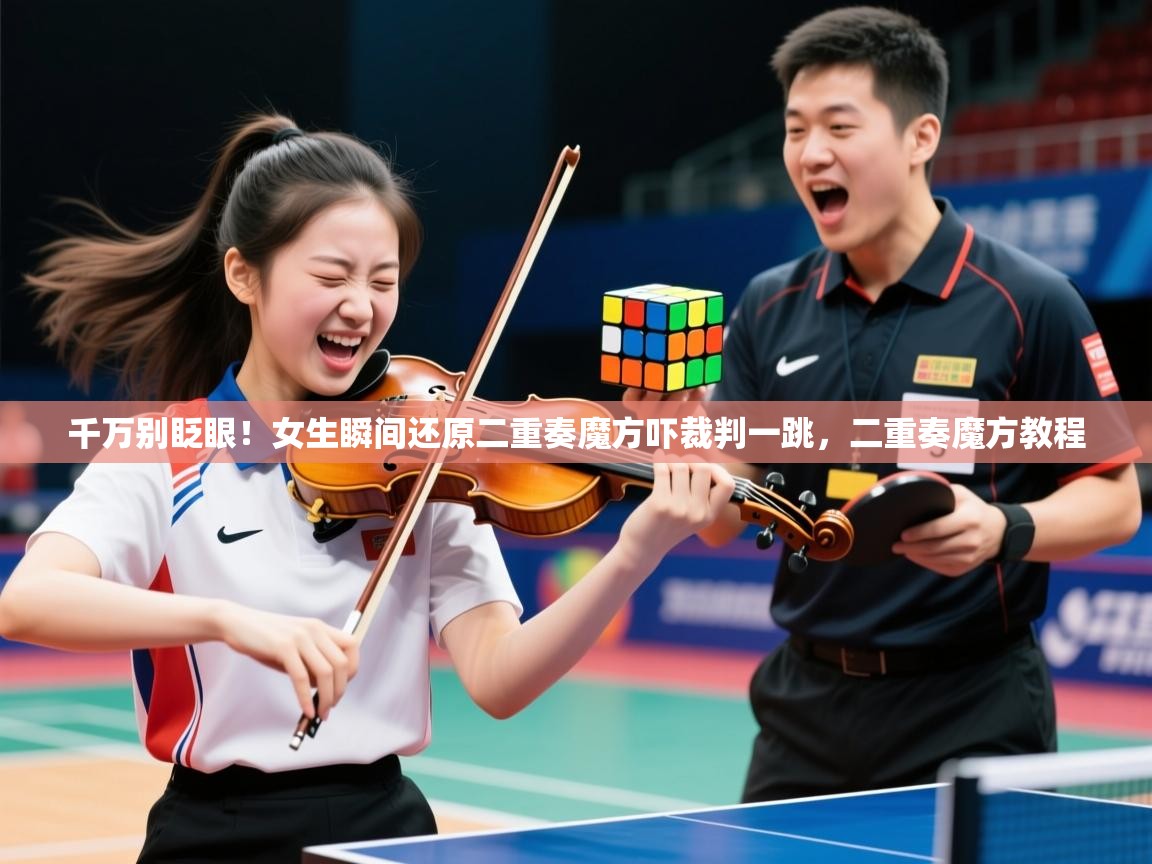 2025开云体育入口注册千万别眨眼！女生瞬间还原二重奏魔方吓裁判一跳，二重奏魔方教程  第4张